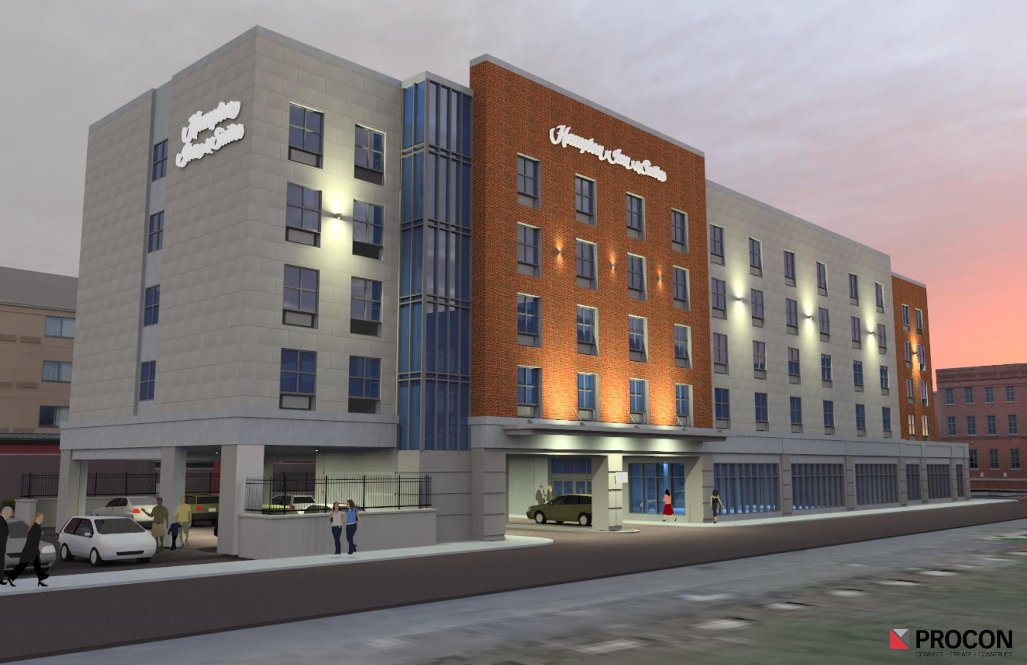 New $11.5M Hampton Inn & Suites Hotel Project Under Way in Worcester ...